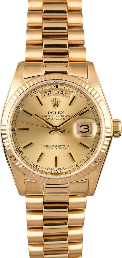 fake rolex president